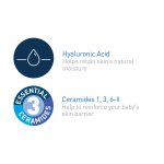 CeraVe Baby Cream | Gentle Moisturizing Cream with Ceramides | Fragrance, Paraben, Dye & Phthalates Free | Rich & Non-Greasy Feel | Gentle Baby Skin Care | 8 Ounce - Image 5